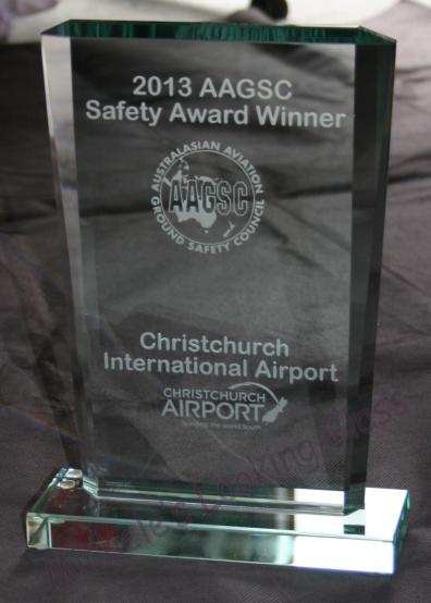 Engraved award