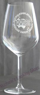 Logo etched as farewell gift