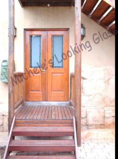 Luxury resort: entrance to apartments