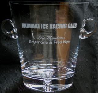 Corporate etched gift