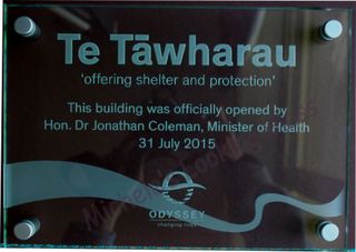 Glass Wall Plaque