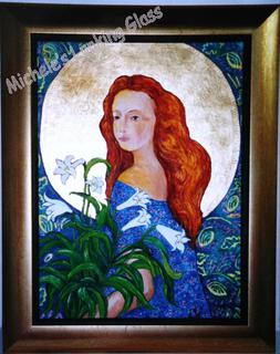 Two frames, inner hand finished