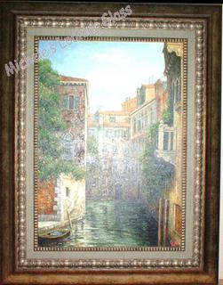 Two frames, inner hand finished and gold fillet