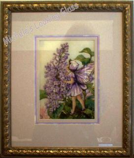 Hand painted middle matboard