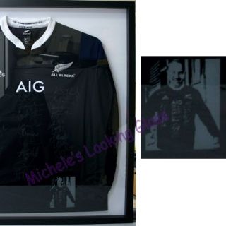 Framed Signed All Blacks Jersey