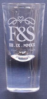 wedding shot glasses